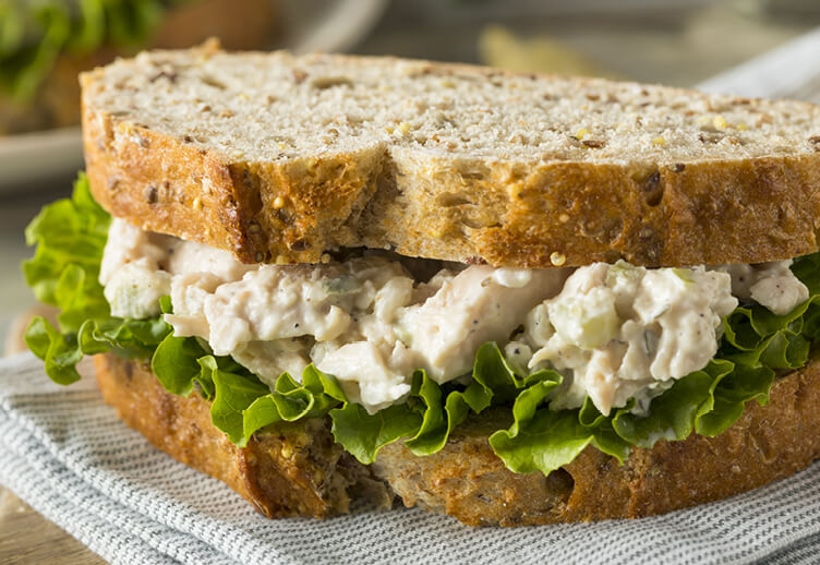 Creamy Chicken Sandwich Recipe | Curves